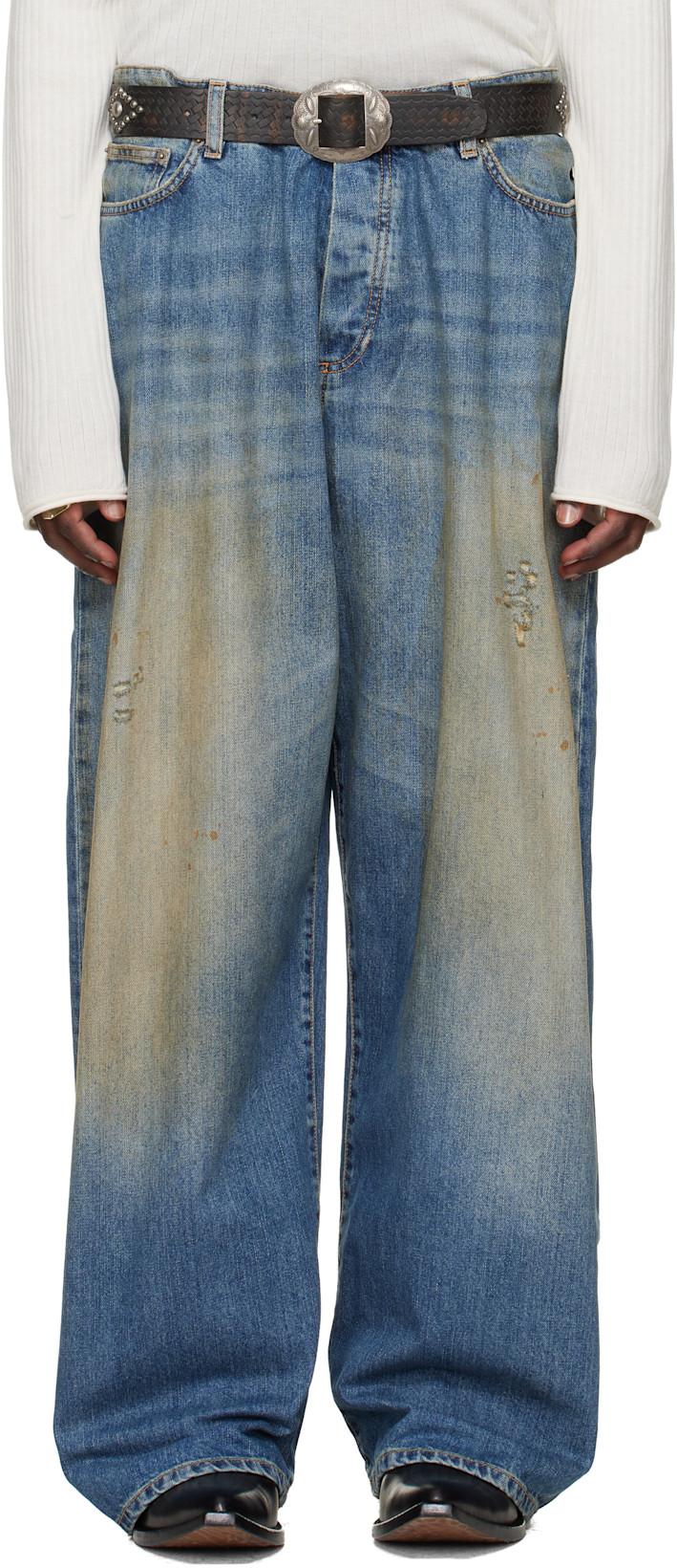Blue 'Big Daddy' Jeans by 424