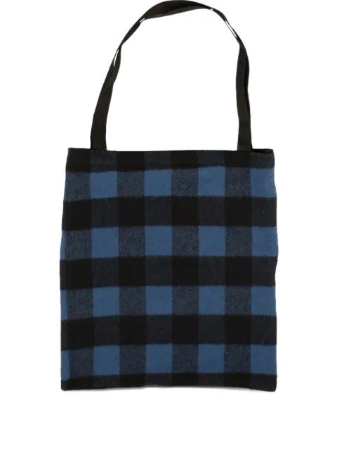 On Fairfax checked tote bag by 424