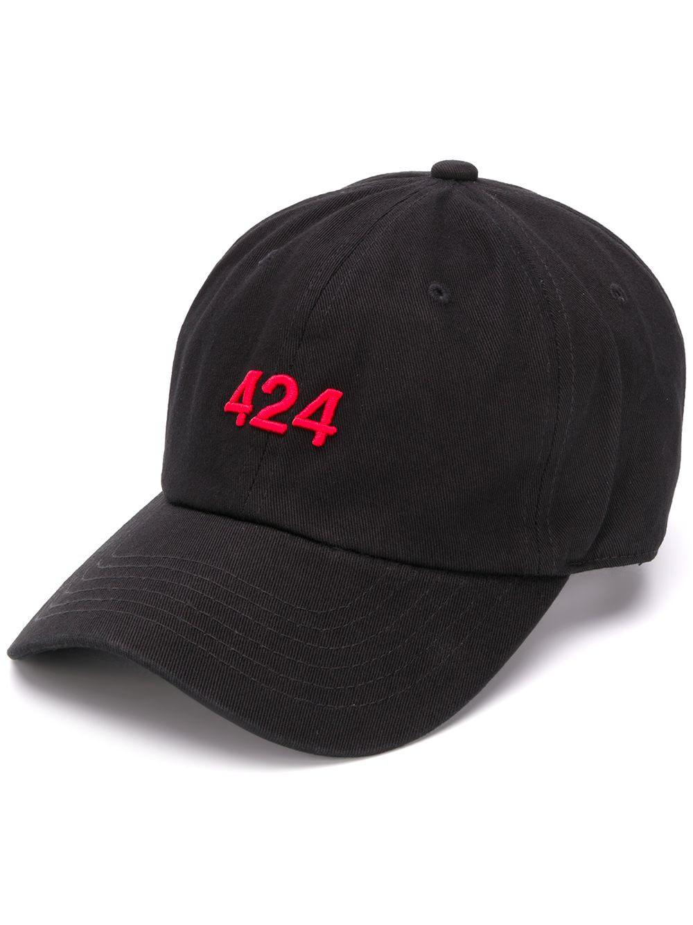 embroidered logo cap by 424