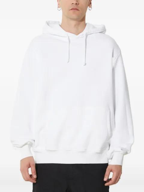 long-sleeve cotton hoodie by 424