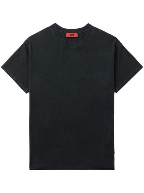 round-neck short-sleeve T-shirt by 424