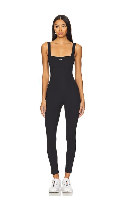 437 The Curve Onesie in Black by 437
