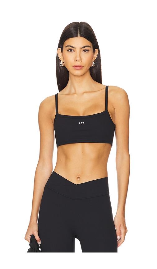 437 The Micro Bra in Black by 437