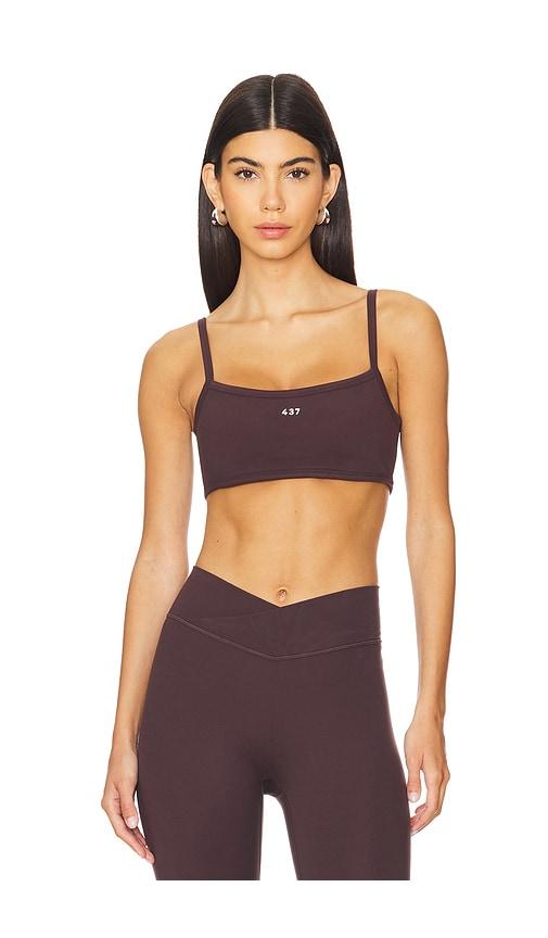 437 The Micro Bra in Brown by 437