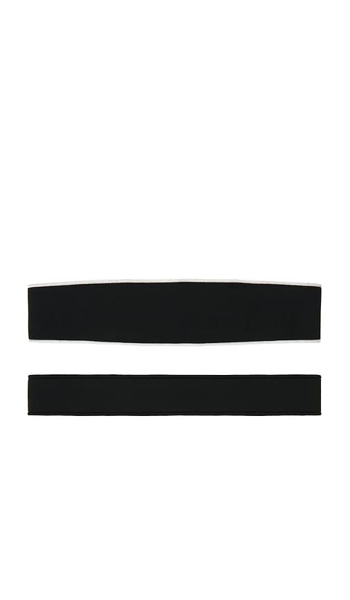 437 The Micro Headband in Black by 437