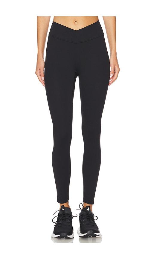 437 The V Legging in Black by 437