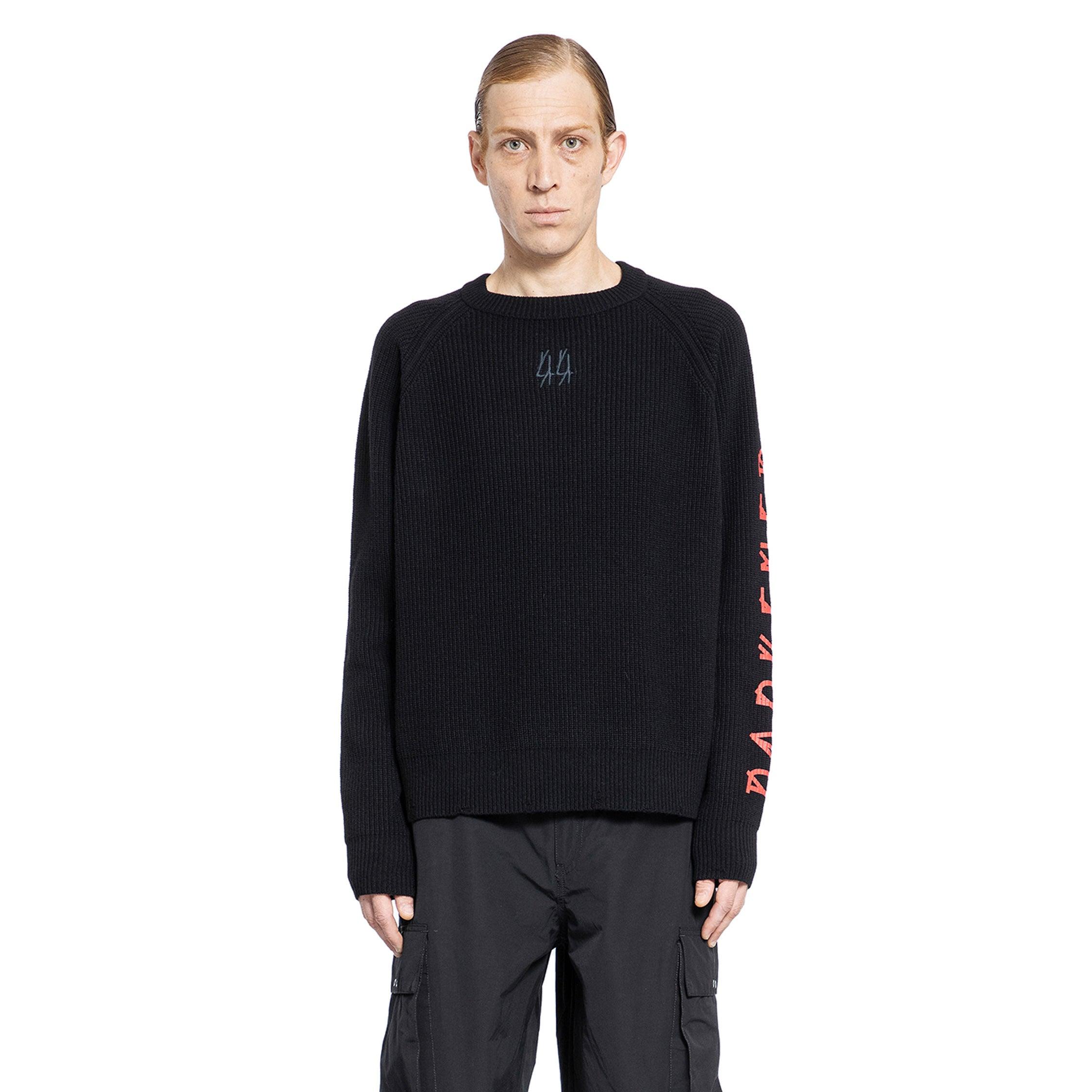 44ABEGROUP MAN BLACK KNITWEAR by 44 LABEL GROUP