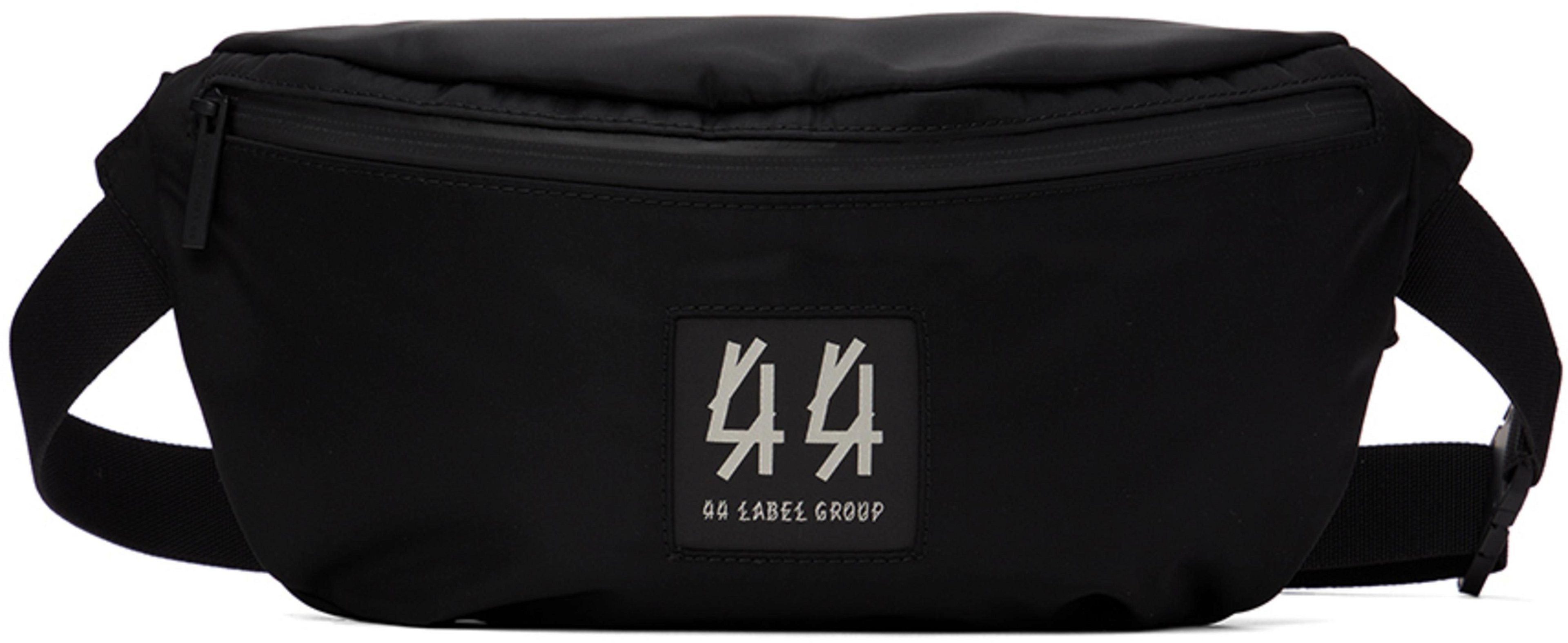 Black Tech Belt Bag by 44 LABEL GROUP