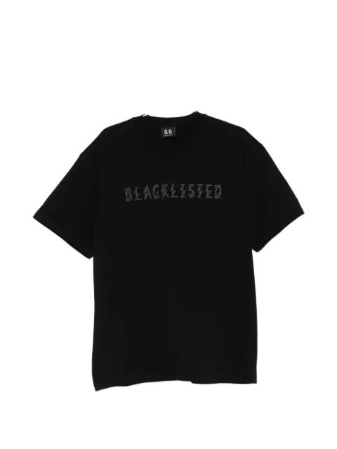 Blacklisted crew-neck T-shirt by 44 LABEL GROUP