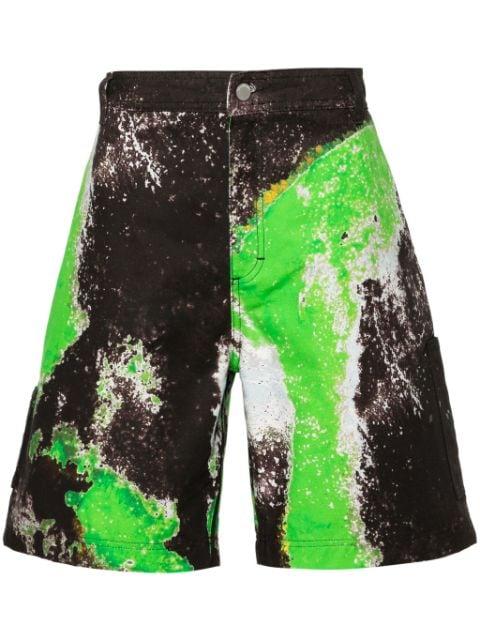 Corrosive cotton carpenter shorts by 44 LABEL GROUP