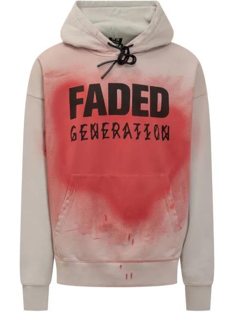 Faded Generation hoodie by 44 LABEL GROUP