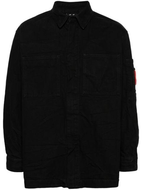 Hangover canvas shirt jacket by 44 LABEL GROUP