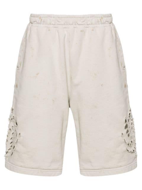 Trip distressed shorts by 44 LABEL GROUP