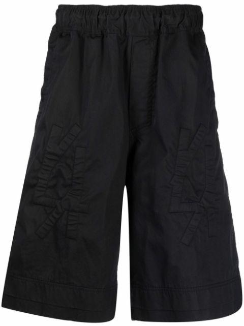 debossed-logo shorts by 44 LABEL GROUP