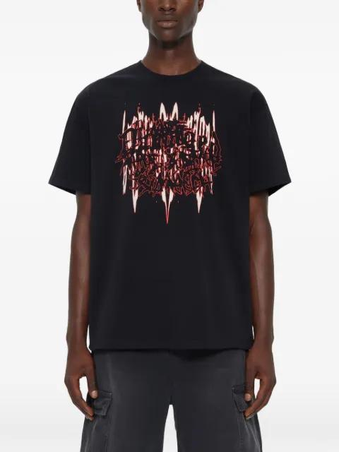 graphic-print jersey T-shirt by 44 LABEL GROUP