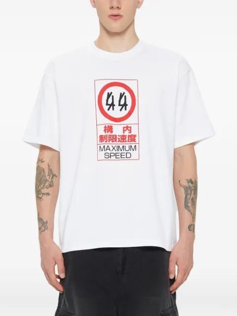 jersey graphic-print T-shirt by 44 LABEL GROUP