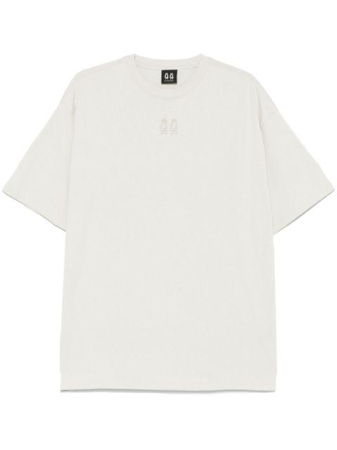 logo-embroidered T-shirt by 44 LABEL GROUP