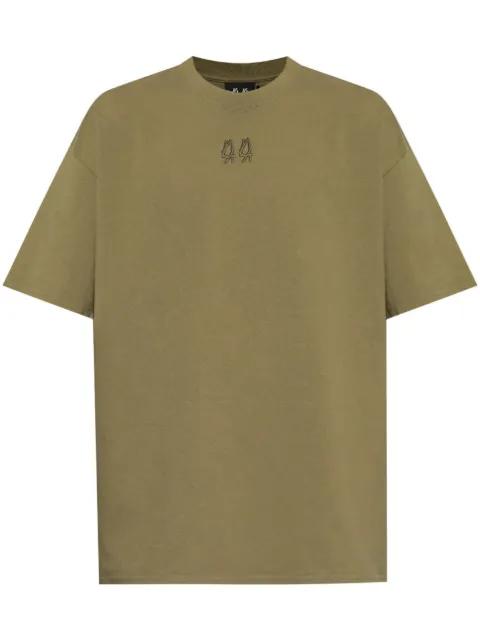 logo-embroidered T-shirt by 44 LABEL GROUP