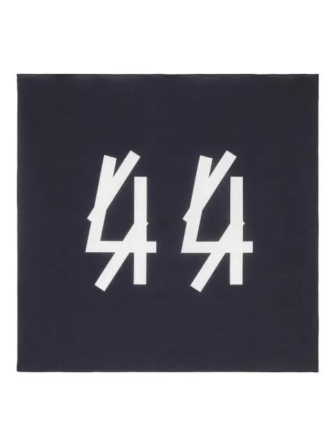 number-print scarf by 44 LABEL GROUP