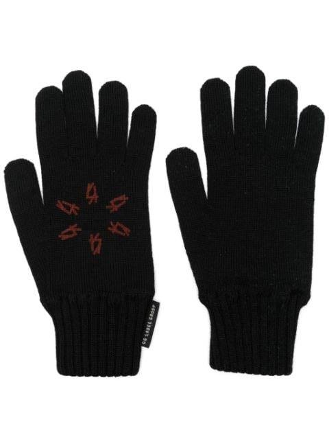 ribbed wool gloves by 44 LABEL GROUP