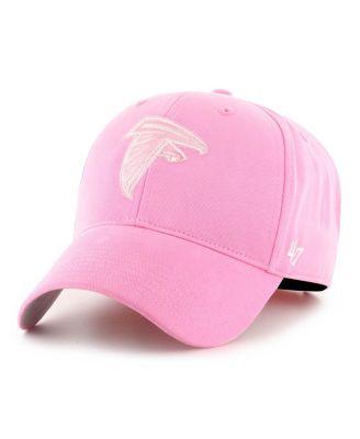 Big Girls Pink Atlanta Falcons Rose MVP Adjustable Hat by '47 BRAND