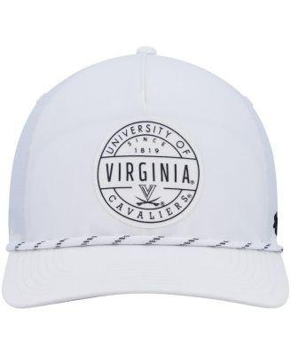 Men's '47 White Virginia Cavaliers Suburbia Captain Snapback Hat by '47 BRAND