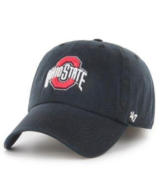 Men's Black Ohio State Buckeyes Franchise Fitted Hat by '47 BRAND