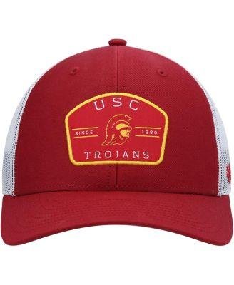 Men's Cardinal USC Trojans Prime Trucker Snapback Hat by '47 BRAND