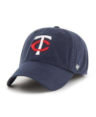 Men's Navy Minnesota Twins Franchise Logo Fitted Hat by '47 BRAND