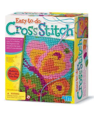 Easy To Do Cross Stitch DIY Sewing Craft Kit by 4M