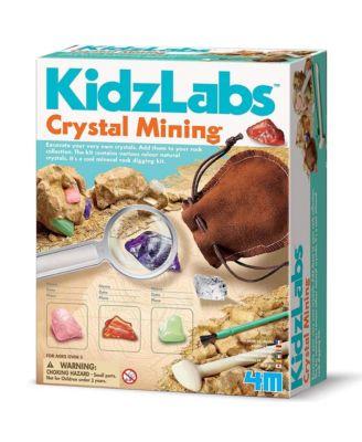Kidzlabs Crystal Mining Kit Diy Geology Dig by 4M