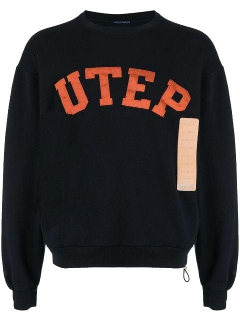 UTEP-print cotton sweatshirt by 4SDESIGNS