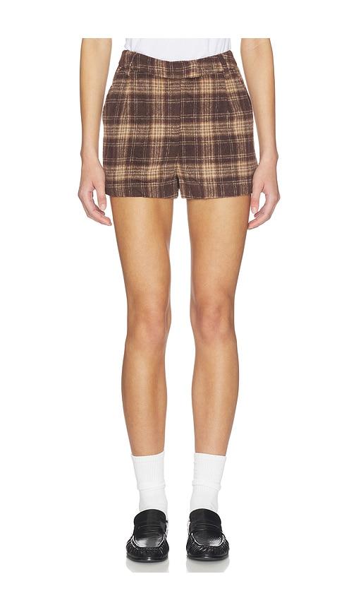 4th & Reckless George Short in Brown by 4TH & RECKLESS