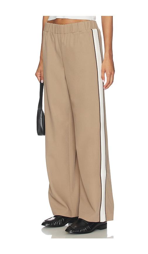 4th & Reckless Kimmora Tailored Trouser in Brown by 4TH & RECKLESS