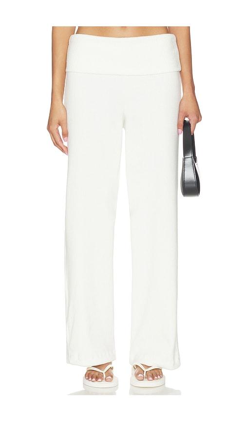 4th & Reckless Mahlin Trouser in Cream by 4TH & RECKLESS