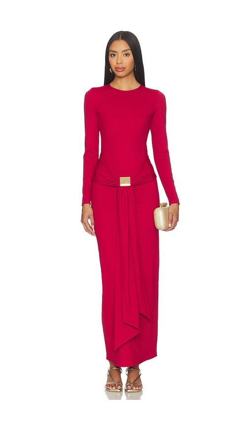 4th & Reckless Mel Dress in Red by 4TH & RECKLESS