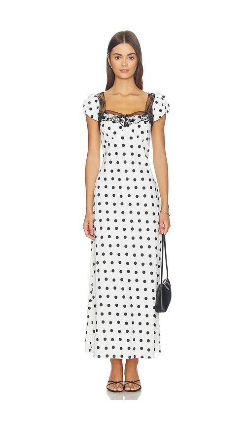 4th & Reckless x REVOLVE Sana Satin Dress in White by 4TH & RECKLESS