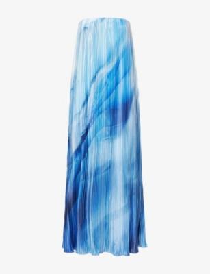 Finley Pleated Woven Maxi Dress by 4TH & RECKLESS