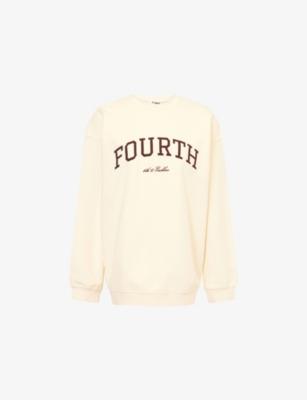 Fourth Logo-Embroidered Cotton-Jersey Sweatshirt by 4TH & RECKLESS