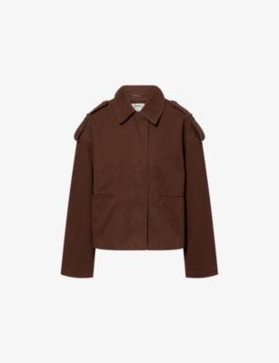 Kourt Classic-Collar Cotton Jacket by 4TH & RECKLESS
