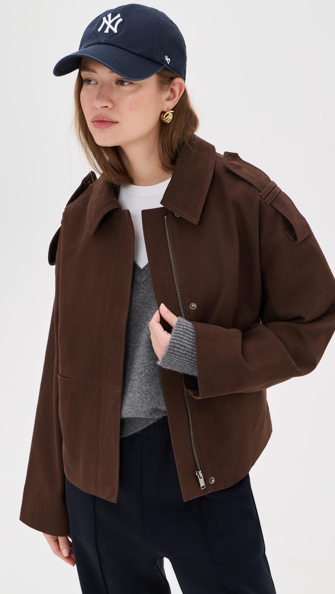Kourt Cropped Jacket by 4TH & RECKLESS