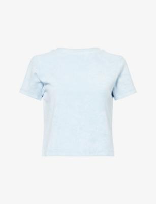 Livia Embroidered-Logo Cotton T-shirt by 4TH & RECKLESS