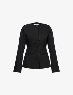 Mikey Collarless Woven Jacket by 4TH & RECKLESS