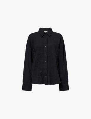 Roselle Crinkle Woven Shirt by 4TH & RECKLESS