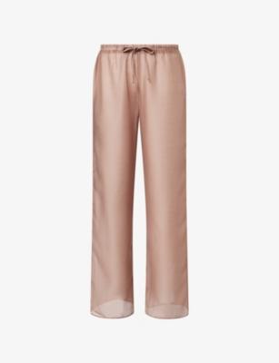 Shar Wide-Leg Sheer Trousers by 4TH & RECKLESS