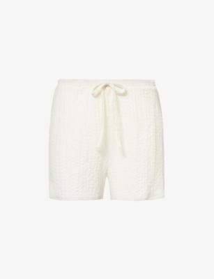 Lanai crinkle-texture stretch-woven shorts by 4TH&RECKLESS