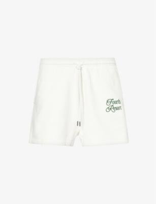 Mirissa logo-embroidered regular-fit cotton-jersey shorts by 4TH&RECKLESS