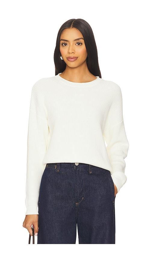 525 America Daphne Pullover in White by 525 AMERICA