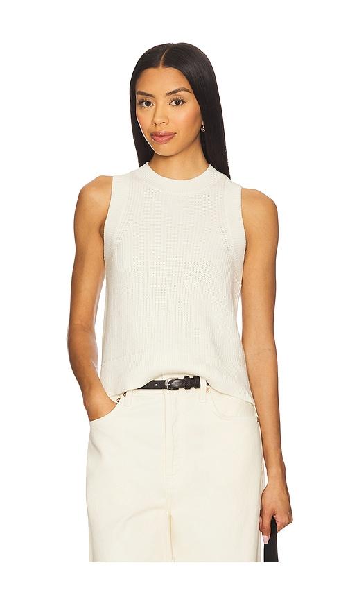525 America Demi Tank in Cream by 525 AMERICA