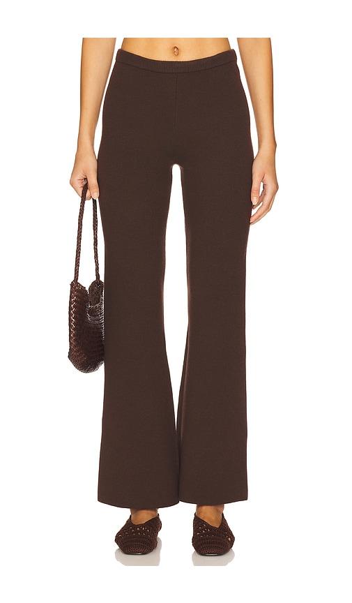 525 America Dorothy Bootcut Pants in Chocolate by 525 AMERICA